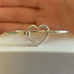 James Avery retired heart hook bracelet